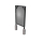 Solarzaun - einbetoniert 90 Grad* Holzdekor A ohne PV Modul - 99% UPCYCLING