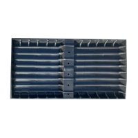 Ballastwanne Q.FLAT-G6 BW V02 TYP 70-DOPPELWANNE