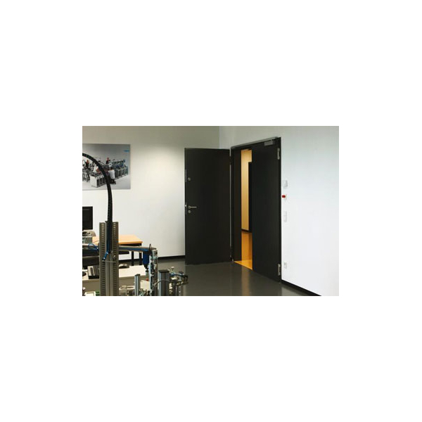 Abverkauf Lagertüren 875x2125 links T30 Brandschutz 42 mm 125 mm Umfassungszarge Leichtbauständerwand ohne RS