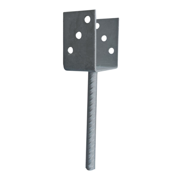 Pfostenträger mit Dolle 200mm U-Form 81mm