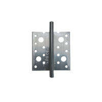 Alu-Balkenträger 80 × 80 × 110 mm – verdeckter Holzverbinder, 6 mm