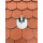Blechziegel Metalldachplatte für Biberschwanz 200 x 400 Anthrazit RAL7021