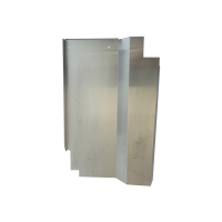 Blechziegel | Metalldachplatte passend für Erlus E 58 SL Braun RAL 8014