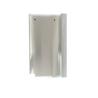 Blechziegel | Metalldachplatte passend für Erlus Falzziegel Braun RAL 8014