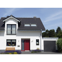 Abverkauf Garagenschwingtor 2145x2055 Tannengrün (RAL 6009)