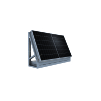 Solarzaun| freistehend horizontal/65 Grad//verzinkt/Größe XL