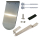 SET für Biberschwanz 180x380mm [Dachhaken + Blechziegel + Schrauben ]