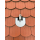 SET für Biberschwanz 180x380mm [Dachhaken + Blechziegel + Schrauben ]