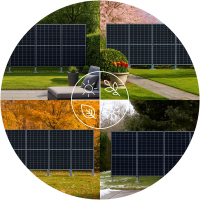 Solarzaun einbetoniert – Fester Stand & Stromgewinnung