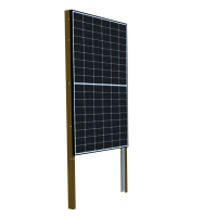 Solarzaun zum einbetonieren - 99% UPCYCLING