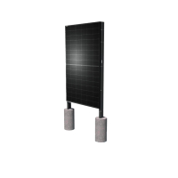 Solarzaun zum einbetonieren - 99% UPCYCLING