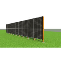 Solarzaun zum einbetonieren - 99% UPCYCLING