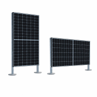 Solarzaun zum Einbetonieren – PV-Zaun aus...