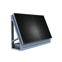Solarzaun freistehend – PV-Zaun ohne Einbetonieren | verzinktes Stahlgestell für Strom & Sichtschutz