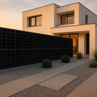 Solarzaun freistehend – Strom erzeugen & Sichtschutz vereinen