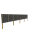 Aktion! Solarzaun horizontal einbetoniert inkl. Q-Cells Solarmodul - 99% UPCYCLING