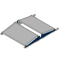 Komplettset Ost-West inkl. Q-Cells Solarmodul & Unterkonstruktion