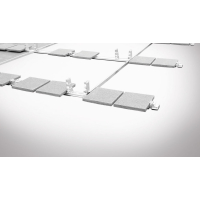 Komplettset Ost-West inkl. Q-Cells Solarmodul & Unterkonstruktion 10 Module Nebeneinander