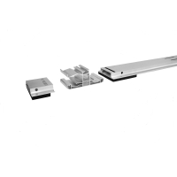 Komplettset Ost-West inkl. Q-Cells Solarmodul & Unterkonstruktion 4 Module Nebeneinander