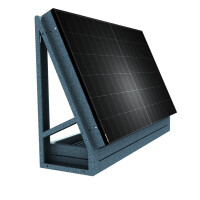 Solarzaun horizontal für XL Modul, freistehend - 99%...