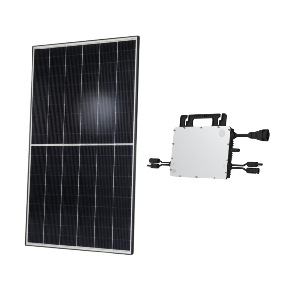 Balkonkraftwerk 2x Q.TRON CLASSIC 440 Wp Q-Cells Bifazial & Hoymiles 800W WiFi