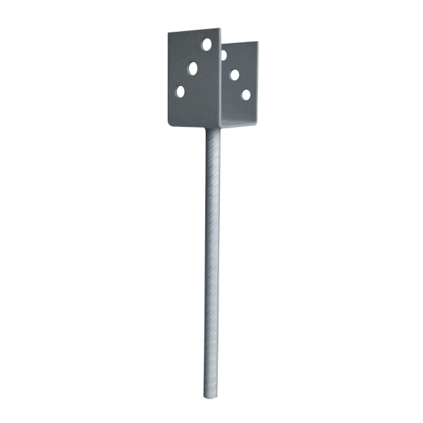 Pfostenträger Typ U mit Dolle (141 mm)