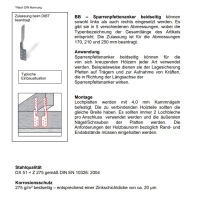 Sparrenpfettenanker 170