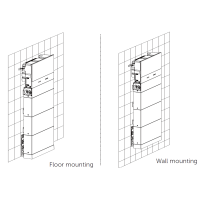 Solax X3-IES Wandhalterung