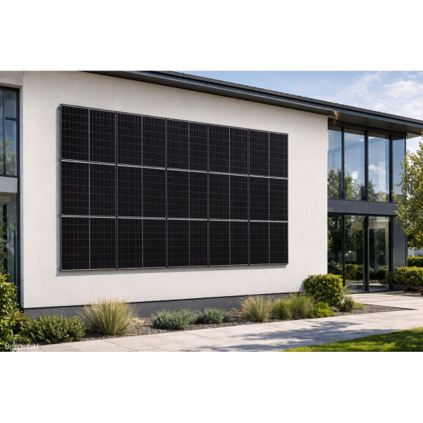 Montageset für horizontale Modulmontage an Fassaden