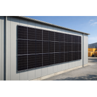 Fassaden-Montageset für 6 Module (1961x1134x30 | 27 kg) an Trapezblech