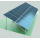 Freiland Aufständerung für 18 Solarmodule | erhöhte Anforderung | 15°