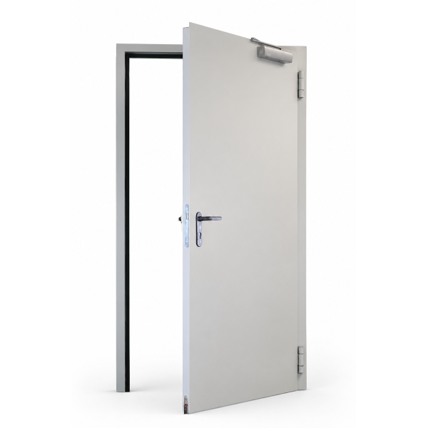 T30 RS Brandschutztür FSA62 Profi 1000 x 2000 mm DIN rechts – rauchdicht mit absenkbarer Bodendichtung