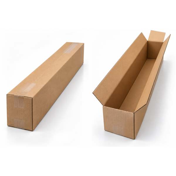 Langkarton 1250 x 155 x 155 mm | braun
