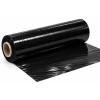 LDPE-Baufolie 6000 mm | opak schwarz
