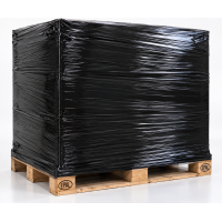 LDPE-Baufolie 6000 mm | opak schwarz