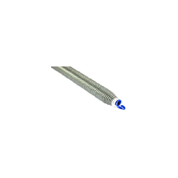 Zugfeder, Spiralzugfeder für Sektionaltore Federtyp GS 4 blau/weiß 1100 mm lang