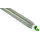 Zugfeder, Spiralzugfeder für Sektionaltore Federtyp GS 11 grün/weiß 1300 mm lang