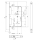 Antipanik-Treibriegelschloss+ Schaltschloss BKS 2394 links