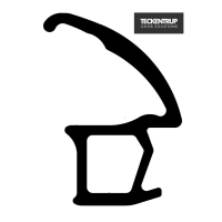 Zargendichtung Typ 1 für T30/T60/T90/T120 und Mehrzwecktüren, Länge 5000 mm