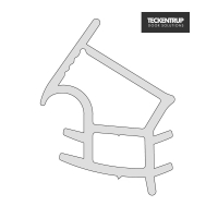 Zargendichtung Typ 7 für Innentüren, Länge 5160 mm