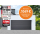 CarTeck Garagen Sectionaltor 2750x2250 mm Wrinkle (TT 7016) Glatt ohne Sicke