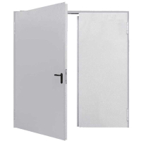 Teckentrup DW62-2 Stahl-Mehrzwecktür 2-flügelig 1500x2000 mm links