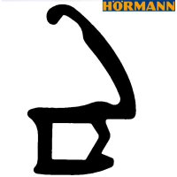 Dichtung | Zargendichtung (P121)  für Hörmann (H16 OD) 5500 mm