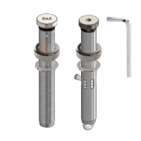 Set: Federbandbolzen Ø 19 mm - Premio-Serio Edelstahl