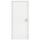 flächenbündige Tür Durat Weißlack Dekor 709x2097 mm links Wandstärke 100 - 145 mm