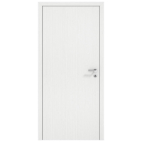 flächenbündige Tür Durat Pino Weiß 584x2097 mm links Wandstärke 216 - 320 mm