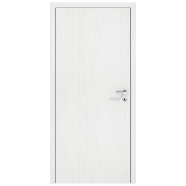 flächenbündige Tür Durat Pino Weiß 709x2097 mm links Wandstärke 146 - 215 mm