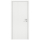 flächenbündige Tür Durat Pino Weiß 834x2097 mm rechts Wandstärke 146 - 215 mm
