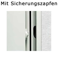 T30 HT8 Brandschutztür 750x2000 mm links rauchdicht durch Schleifdichtung