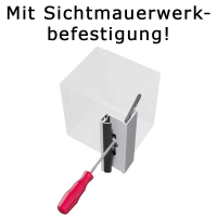 T30 HT8 Brandschutztür 750x2000 mm links rauchdicht durch Schleifdichtung